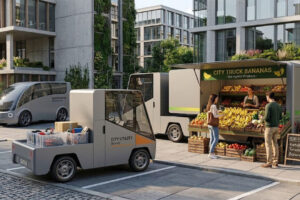 Bio Hybrid City Truck